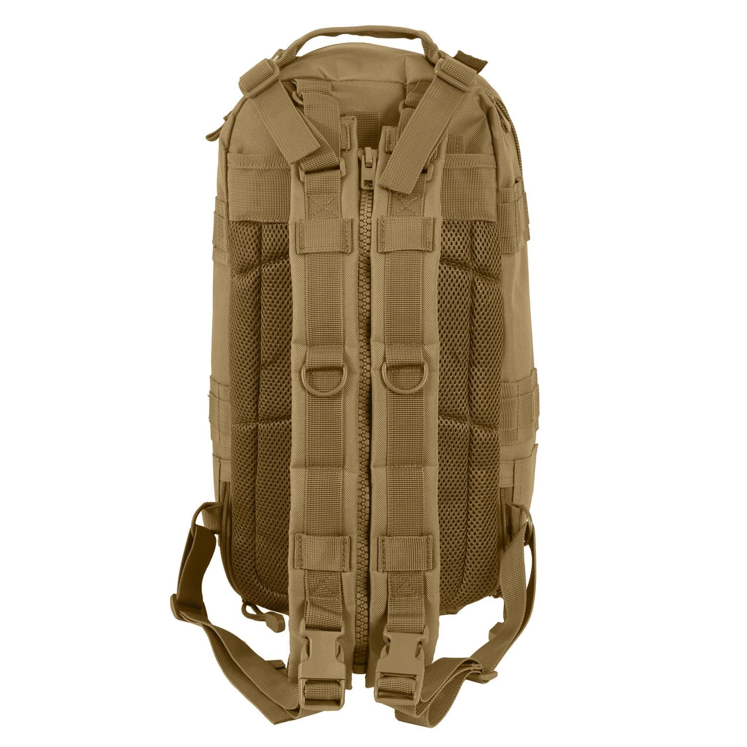 Mochila convertible TRANSPORT medium negra 45x25x23 cm con tirantes sujetables por cremallera
