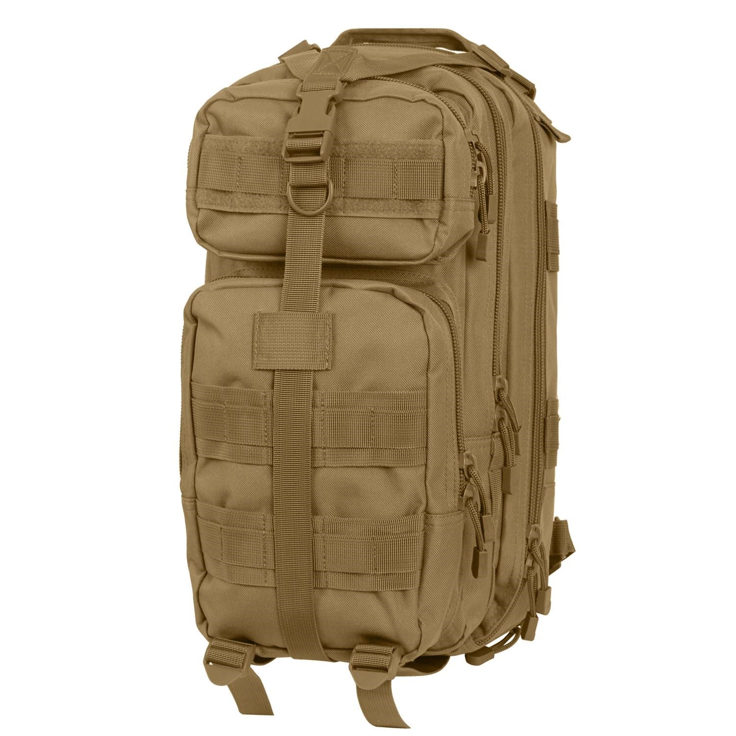 Mochila convertible TRANSPORT medium negra 45x25x23 cm con tirantes sujetables por cremallera