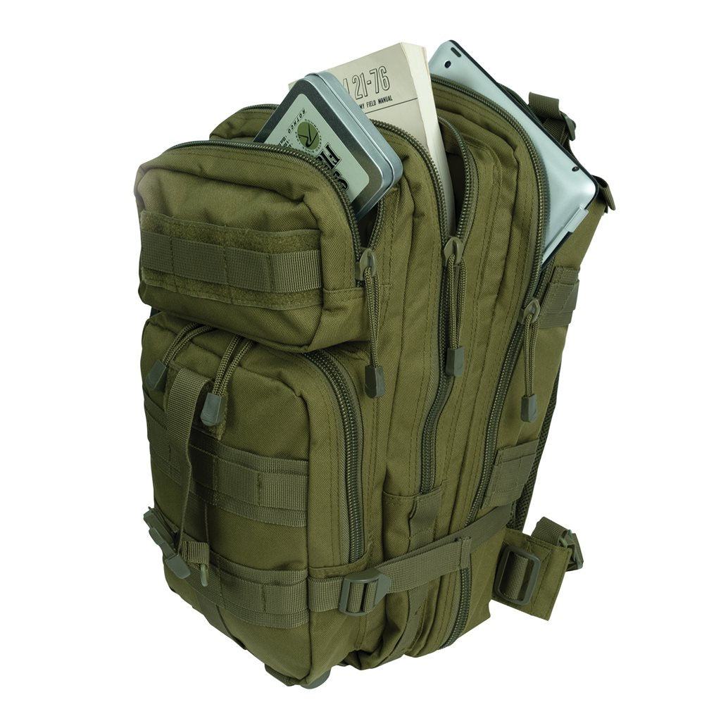 Mochila convertible TRANSPORT medium negra 45x25x23 cm con tirantes sujetables por cremallera