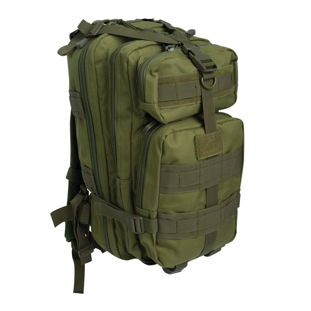 Mochila convertible TRANSPORT medium negra 45x25x23 cm con tirantes sujetables por cremallera