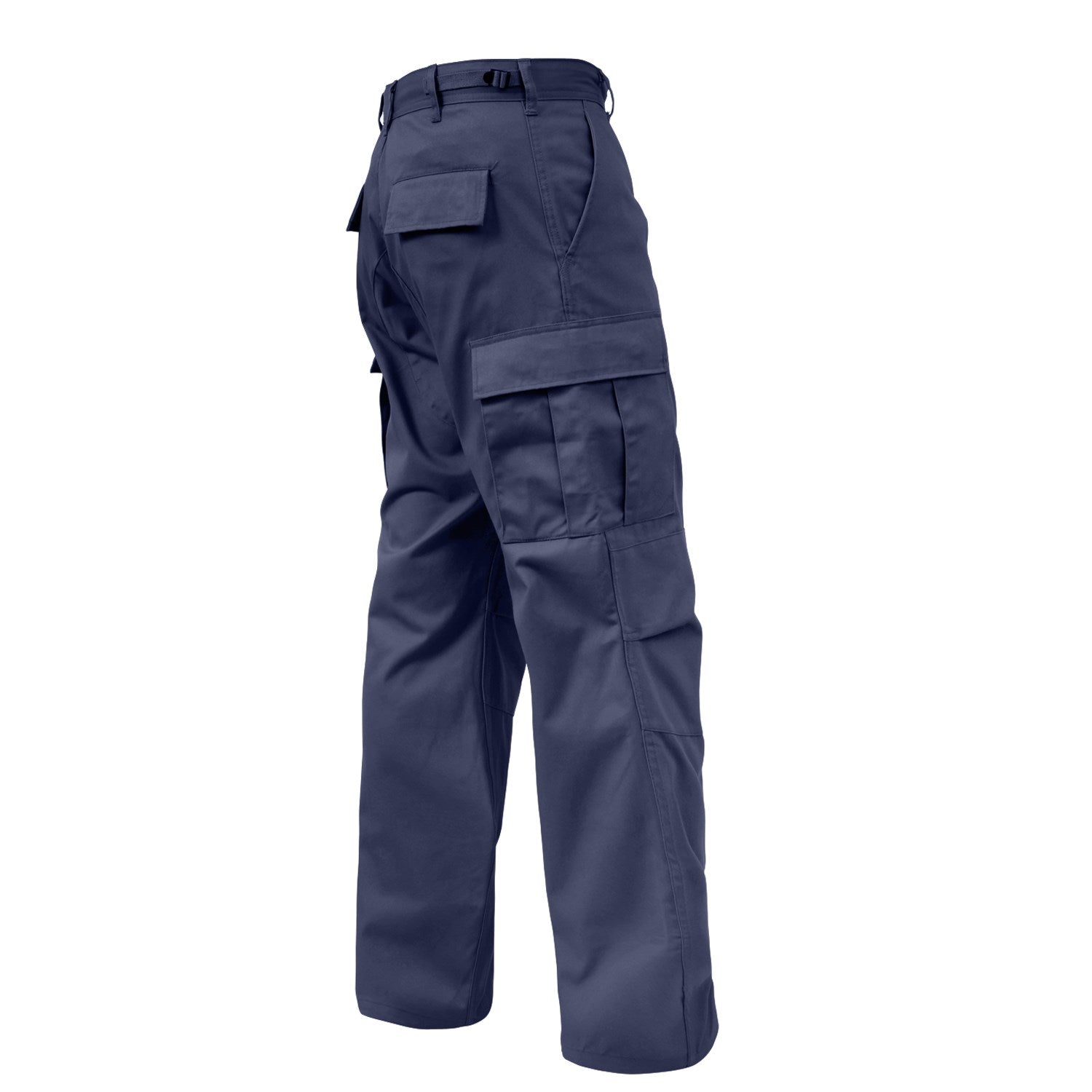 Pantalones BDU Rothco con bragueta, estilo relaxed, color azul