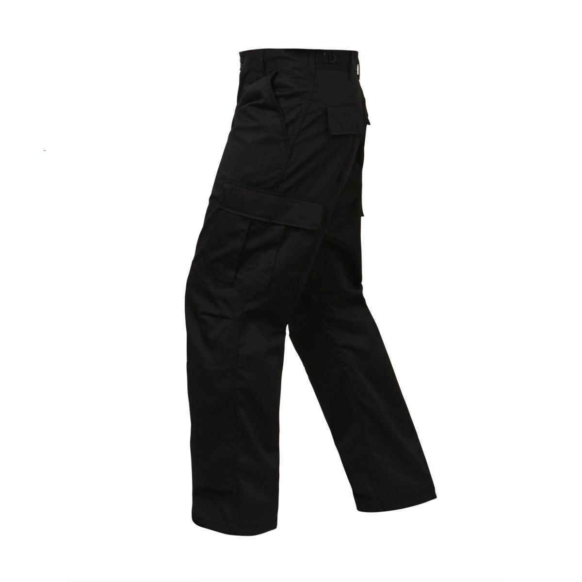 Pantalones BDU negros Rothco con cierre de cremallera