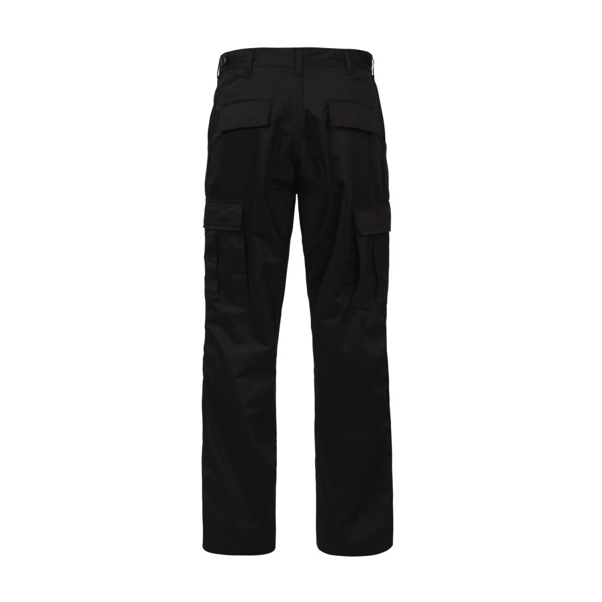 Pantalones BDU negros Rothco con cierre de cremallera