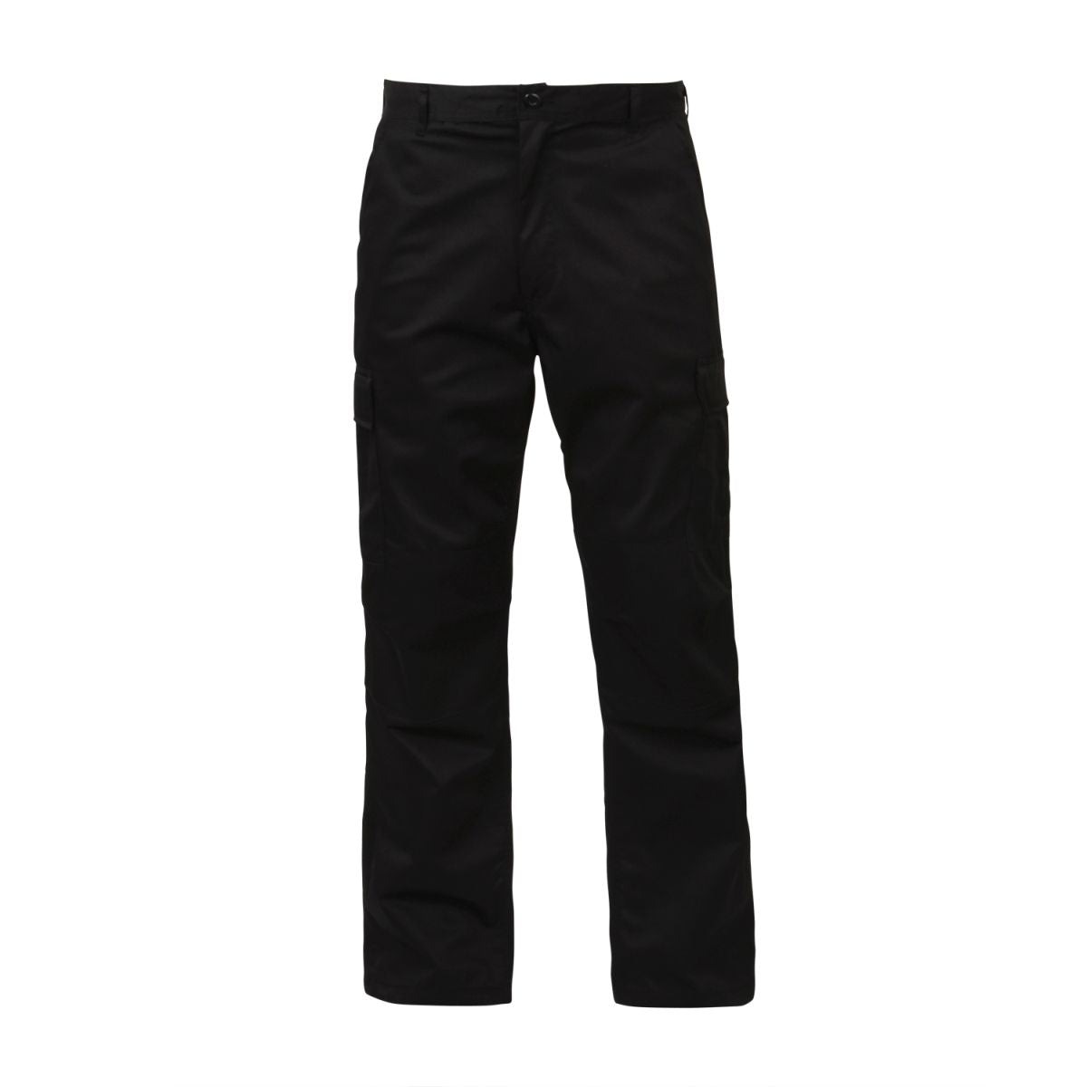 Pantalones BDU negros Rothco con cierre de cremallera