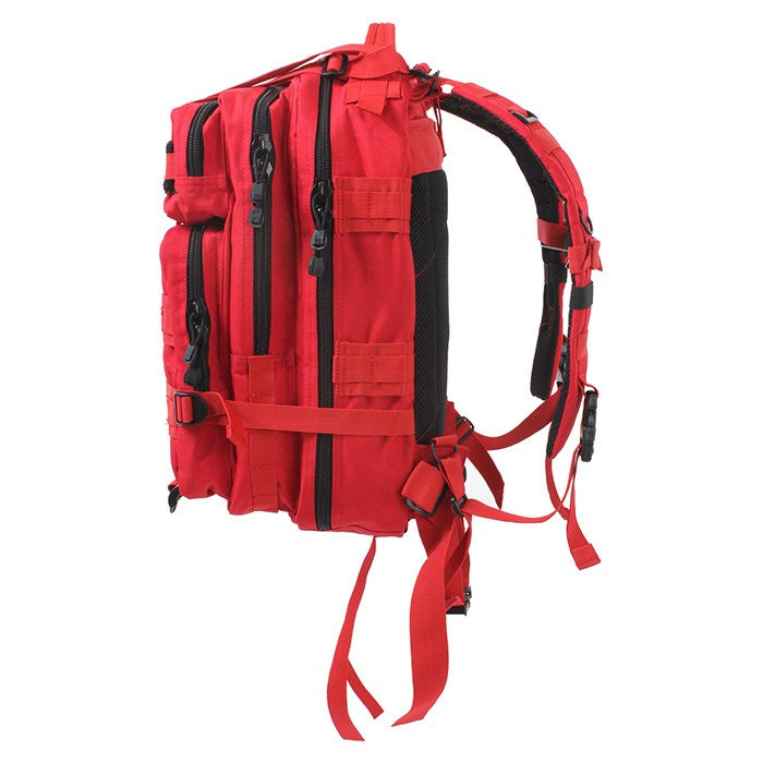 Mochila táctica ASSAULT I Medium negra-verde 25 L con sistema MOLLE