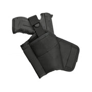 Funda de pistola ambidiestra para cinturón 298-1, ajustable en seis posiciones con cierre VELCRO