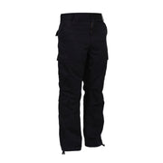 Pantalones cargo VAGE Paratrooper negros Rothco - estilo vintage