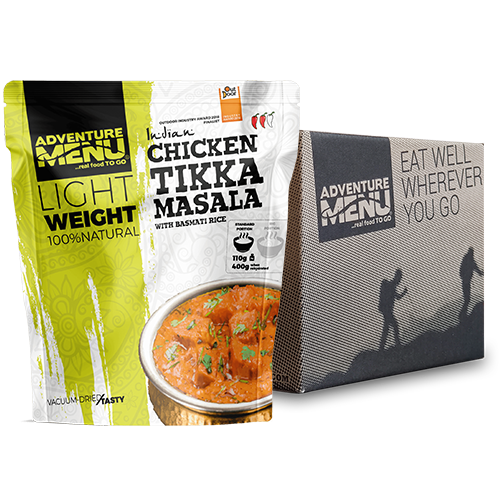Chicken Tikka Masala con Arroz Basmati Porción Grande ADM 173g/600g