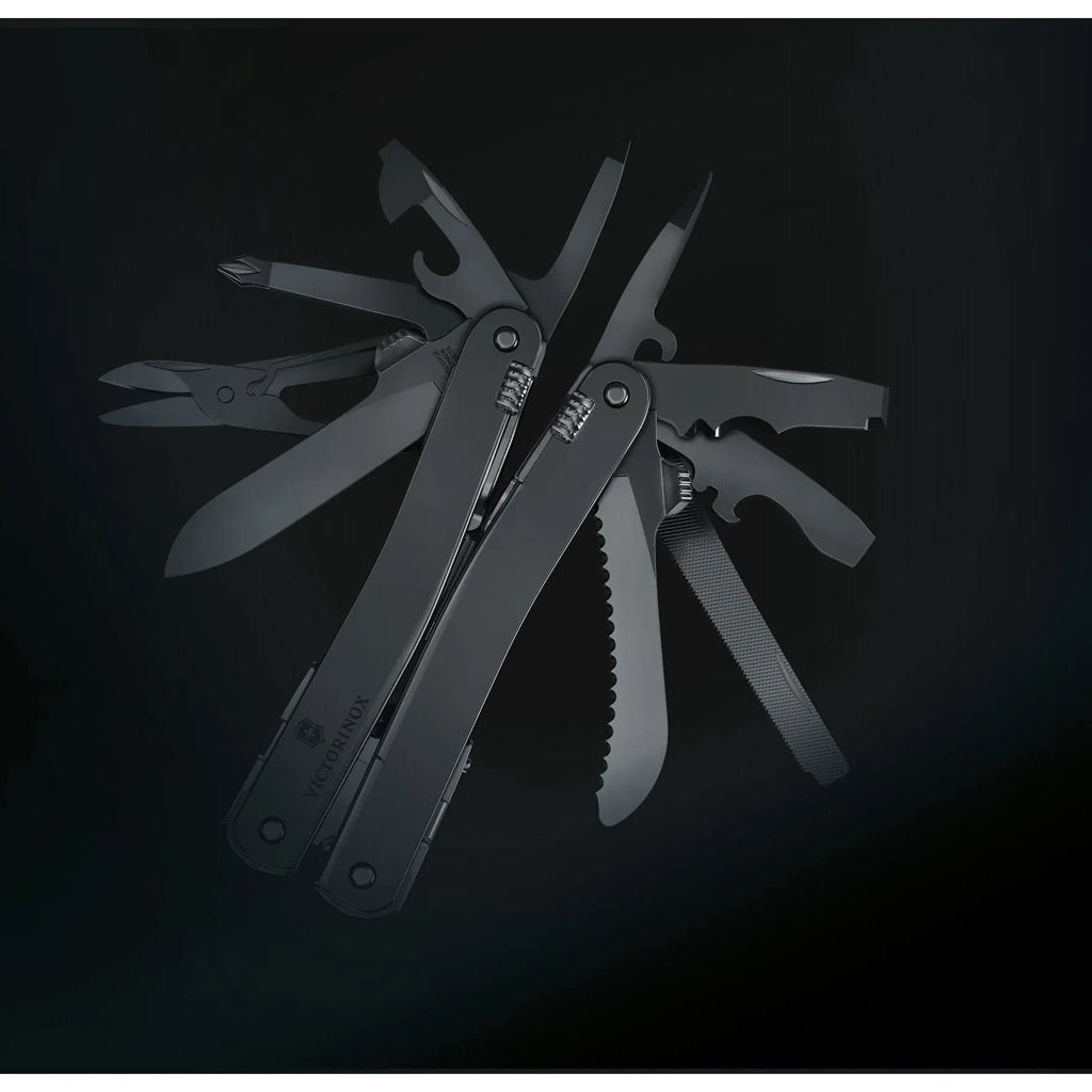 Alicates multifunción SwissTool Spirit MXBS negros