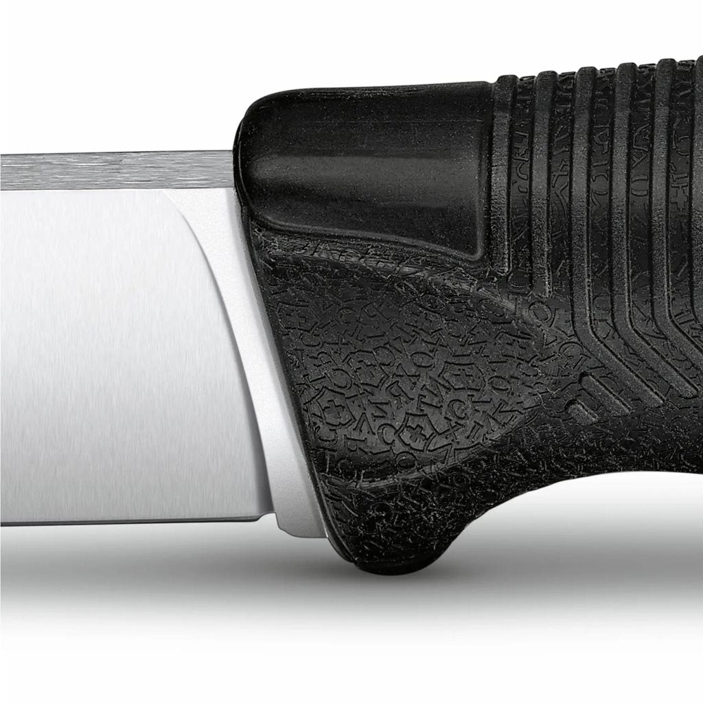 Cuchillo VENTURE negro de hoja fija, diseño para bushcraft y outdoor