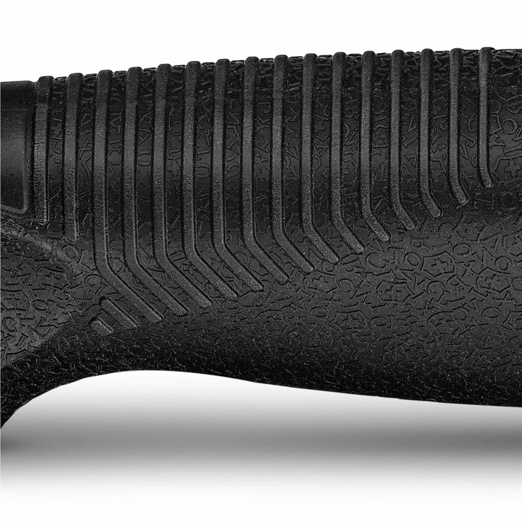 Cuchillo VENTURE negro de hoja fija, diseño para bushcraft y outdoor
