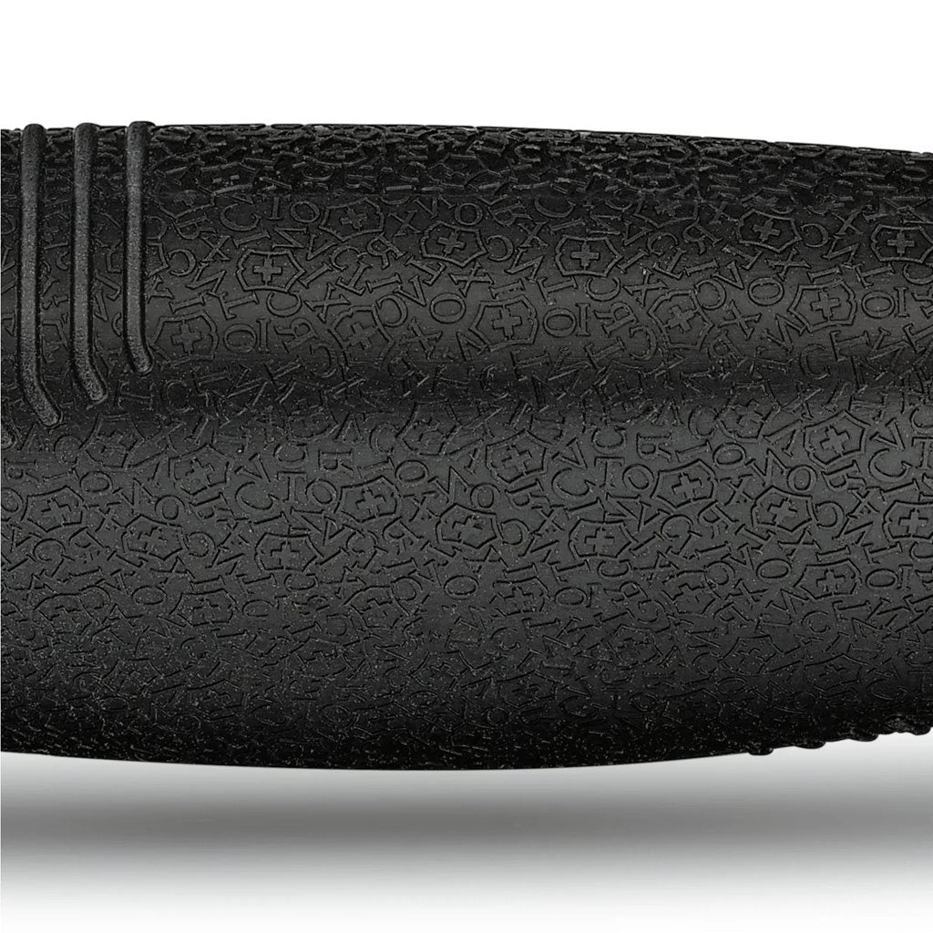 Cuchillo VENTURE negro de hoja fija, diseño para bushcraft y outdoor