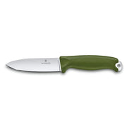 Cuchillo VENTURE negro de hoja fija para bushcraft y outdoor, construcción full tang.