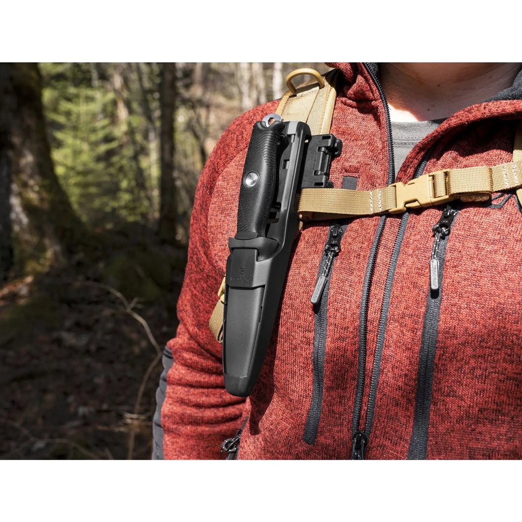 Cuchillo VENTURE PRO hoja fija negro