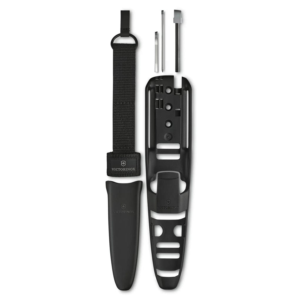 Cuchillo VENTURE PRO hoja fija negro