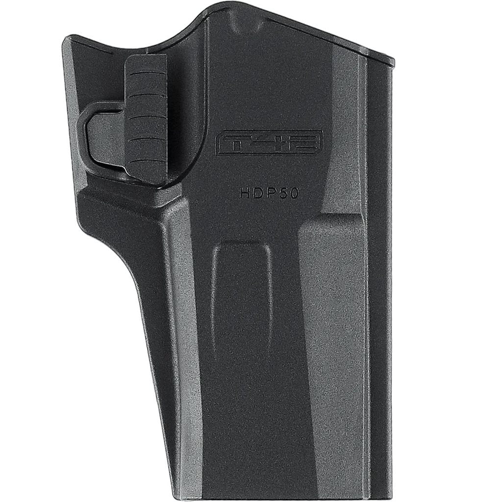 Funda de pistola de cinturón UMAREX para T4E HDP 50 y TP 50, para diestros, plástico con cierre automático