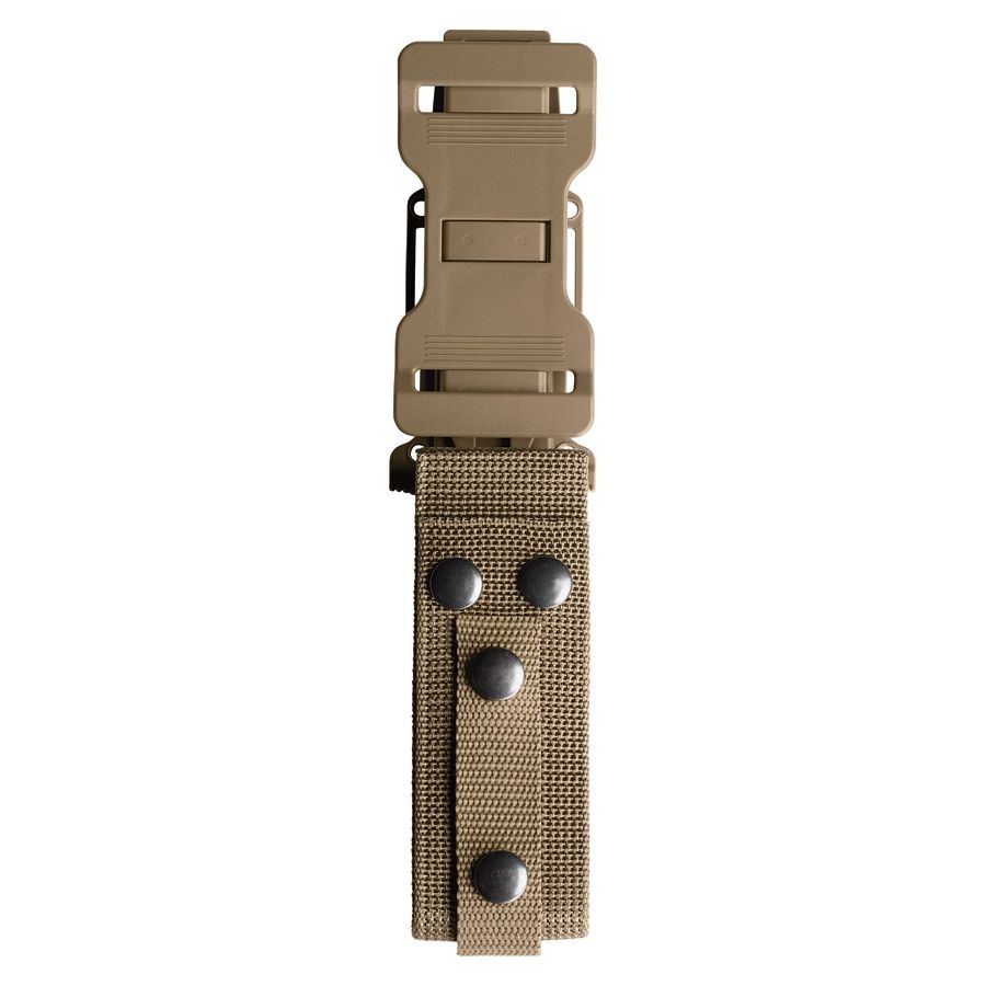 Cuchillo STRONGARM SE negro, hoja 125 mm, acero 420HC, funda plastico