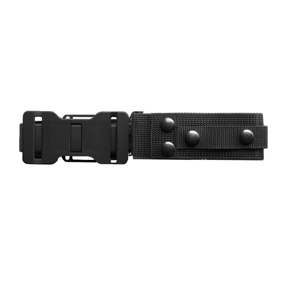 Cuchillo STRONGARM hoja lisa 125 mm con funda de plastico negra