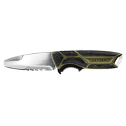 Cuchillo de hoja fija CROSSRIVER verde