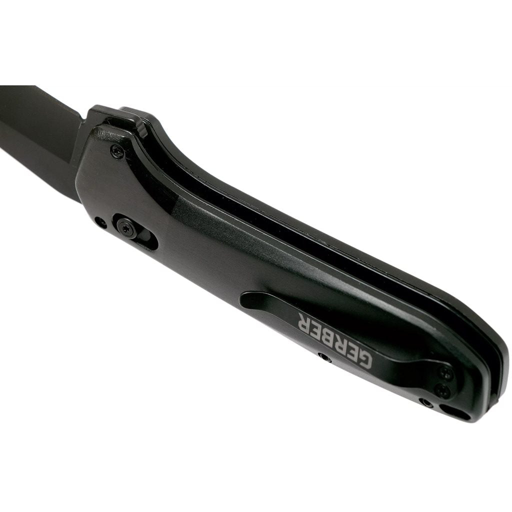 Cuchillo plegable HIGHBROW ONYX, hoja negra 7Cr17MoV con flipper y cierre Pivotlock
