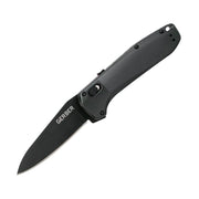 Cuchillo plegable HIGHBROW ONYX, hoja negra 7Cr17MoV con flipper y cierre Pivotlock