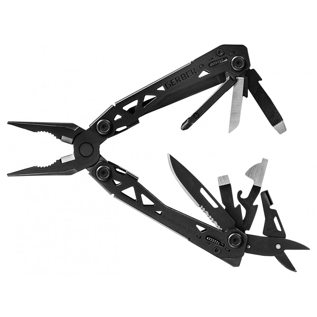Alicates plegables Gerber Suspension NXT negros