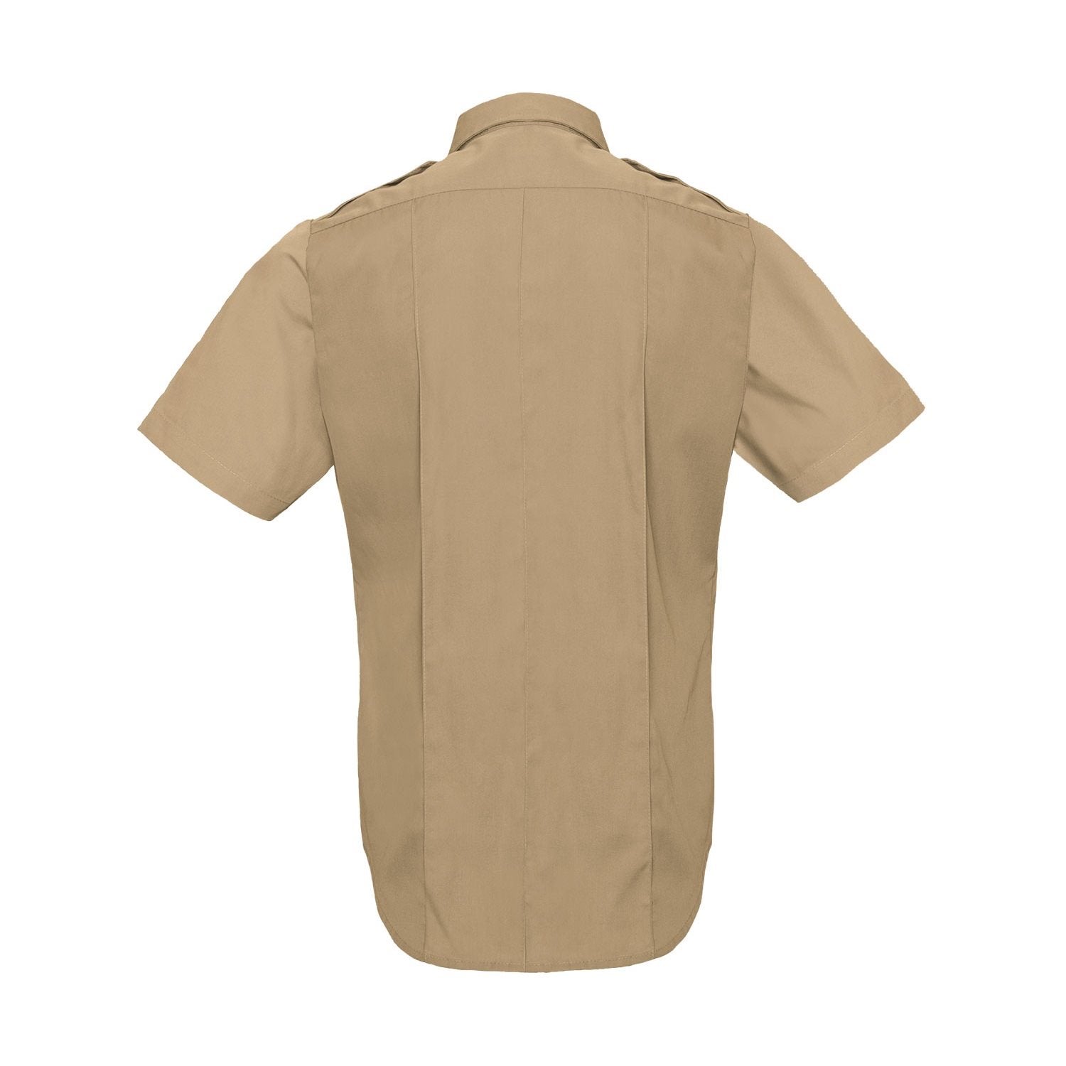 Camisa manga corta khaki POLICIE/SECURITY, modelo de servicio