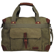 Bolsa de lona CANVAS PT verde - bandolera pequeña