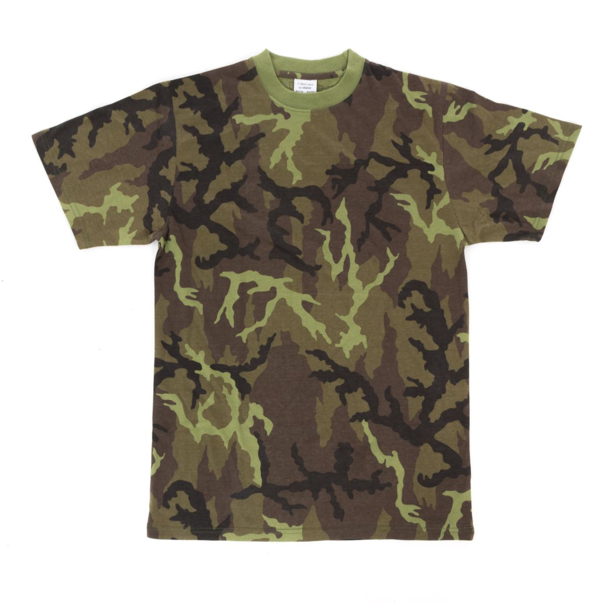 Camiseta de manga corta 100 % algodón patrón AČR 95 bosque
