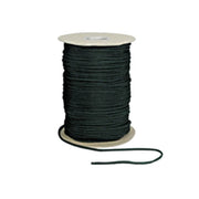 Bobina de paracord de nylon 550 lb negro Ø 4 mm, 180 m