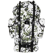 Mochila de combate BW 65l, réplica con dos compartimentos y bolsillos laterales
