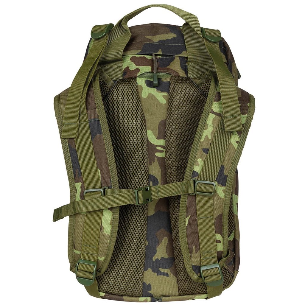 Mochila tipo Assault británica 17 L verde con sistema MOLLE/PALS