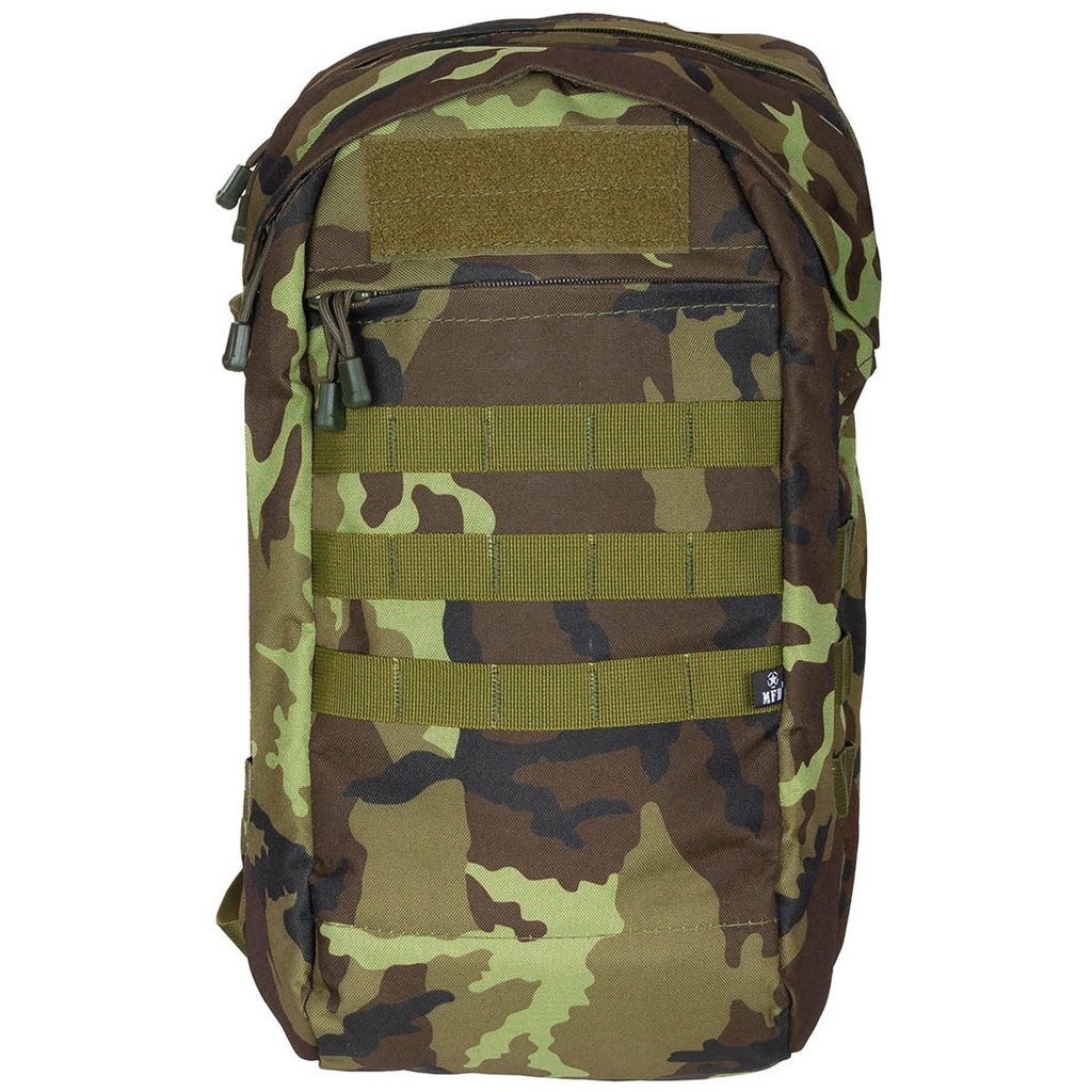 Mochila tipo Assault británica 17 L verde con sistema MOLLE/PALS