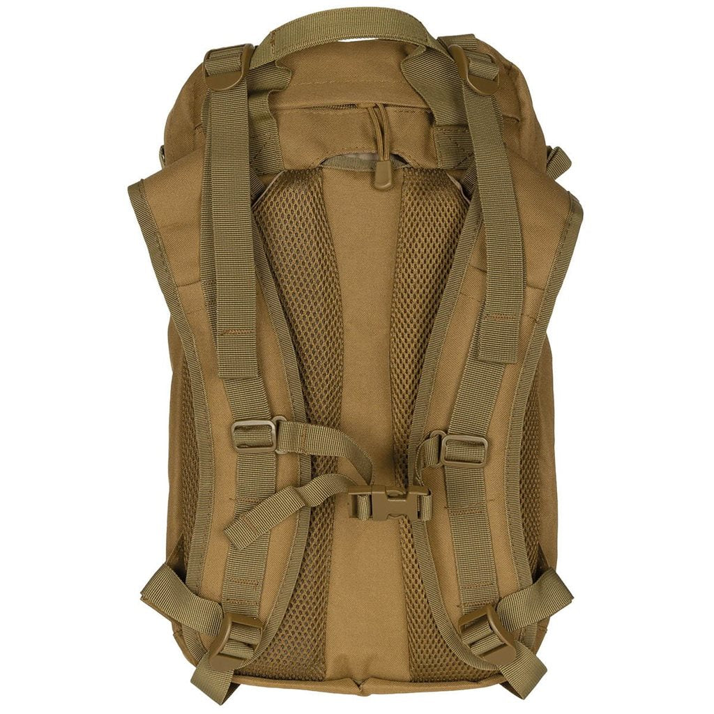 Mochila tipo Assault británica 17 L verde con sistema MOLLE/PALS