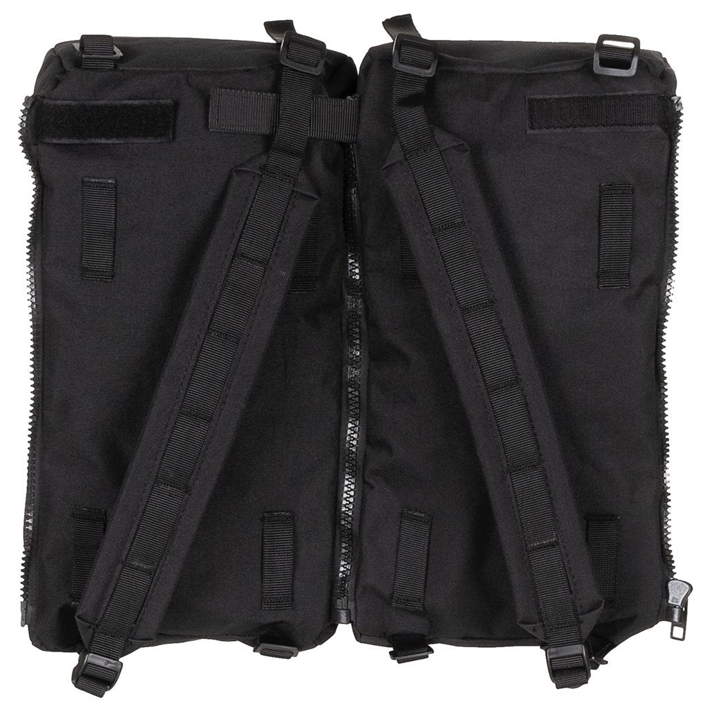 Mochila BW MOUNTAIN 80L negra, mochila de trekking con VARIO-BACK