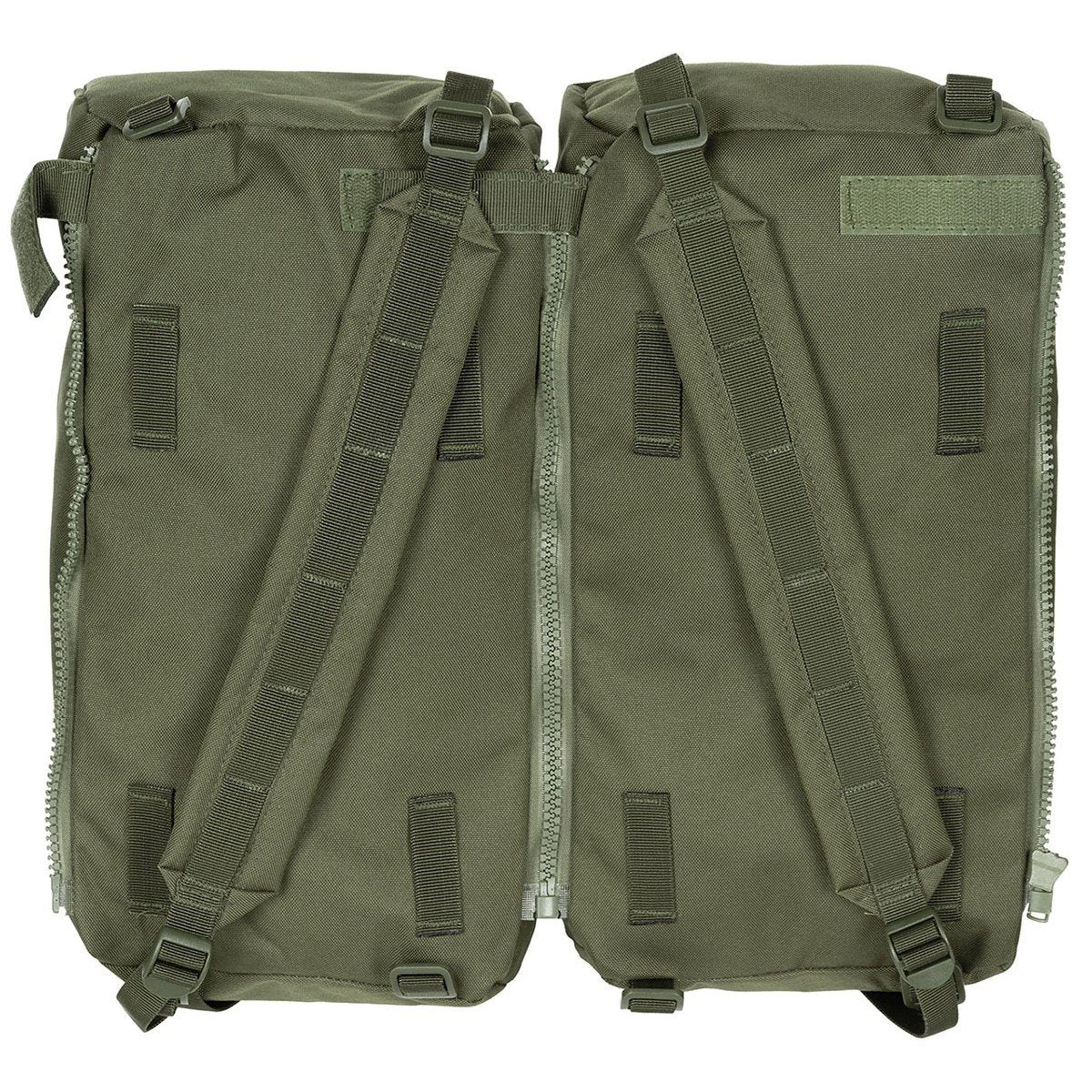 Mochila BW MOUNTAIN 80L negra, mochila de trekking con VARIO-BACK