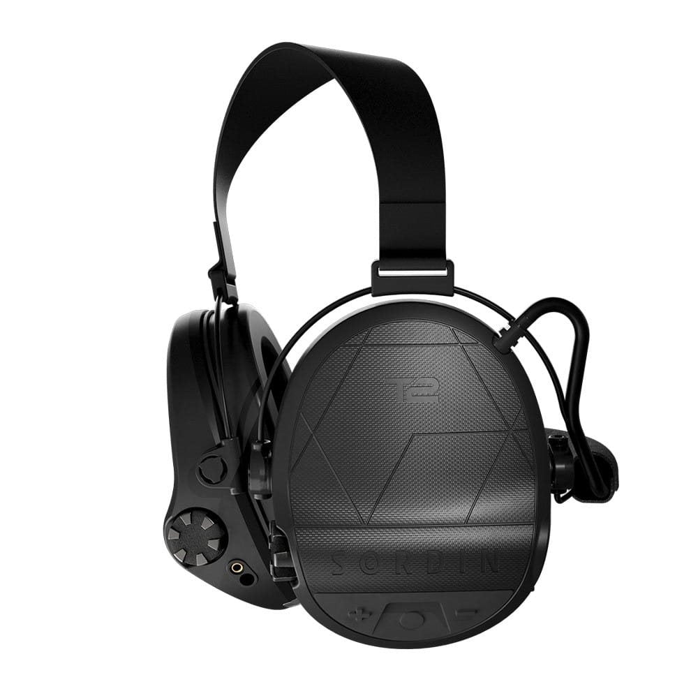 Auriculares electrónicos tácticos Sordin Supreme T2 negro tipo collar