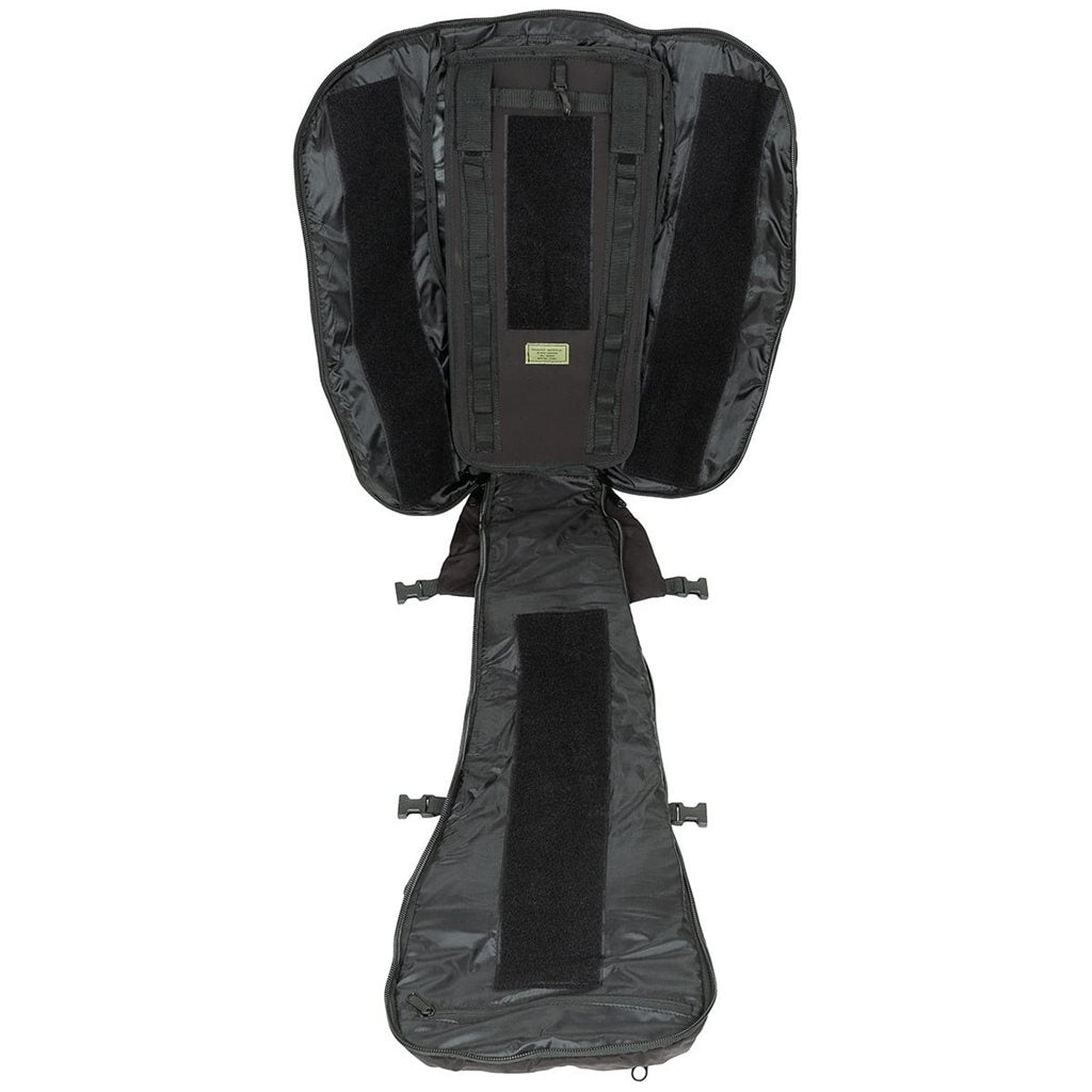 Mochila Mission 30L Cordura verde con apertura tipo concha y respaldo reforzado