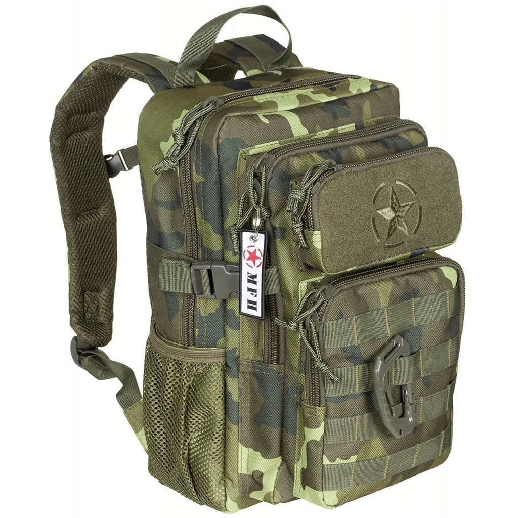Mochila pequeña infantil US ASSAULT YOUNGSTER vz.95 en camuflaje
