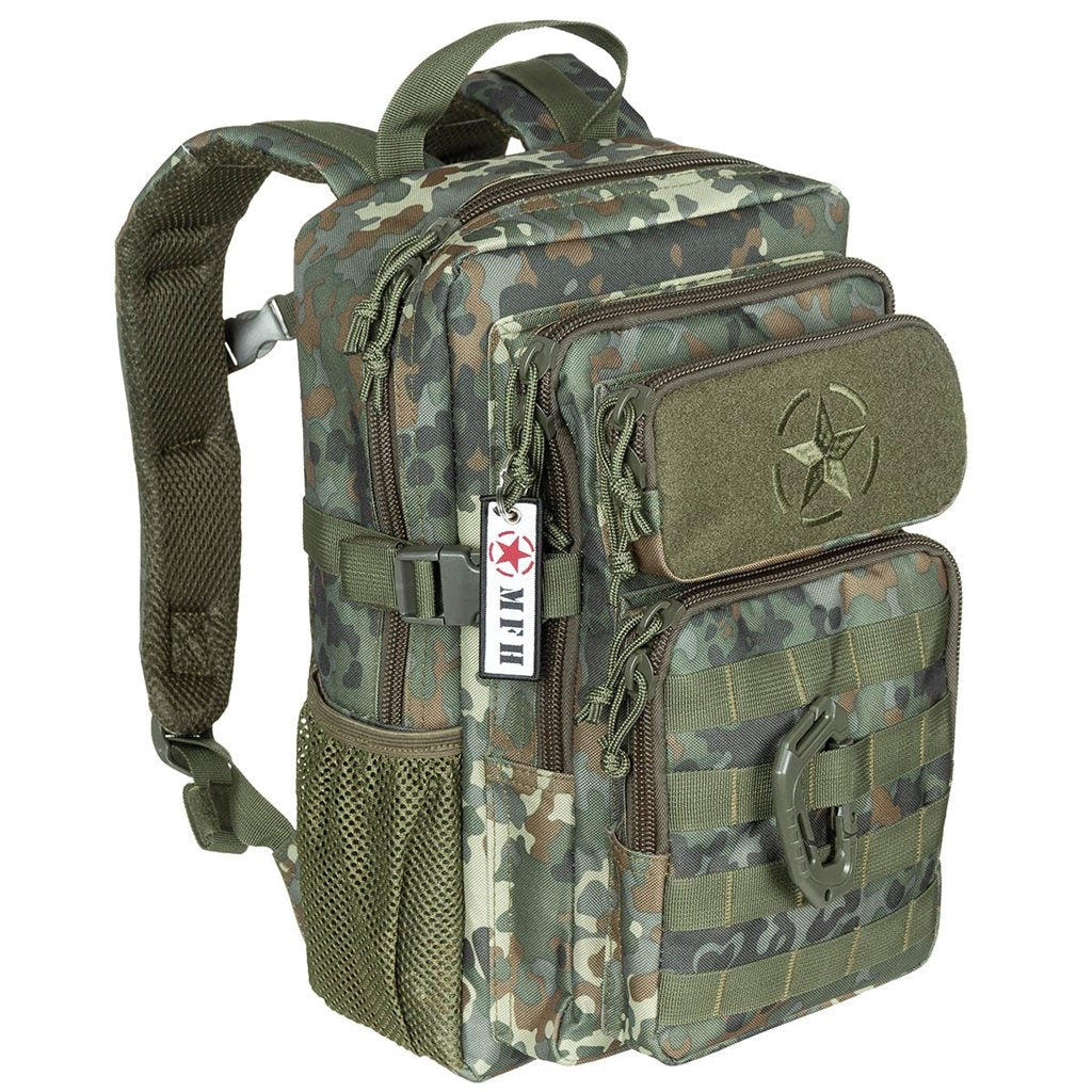 Mochila pequeña infantil US ASSAULT YOUNGSTER vz.95 en camuflaje
