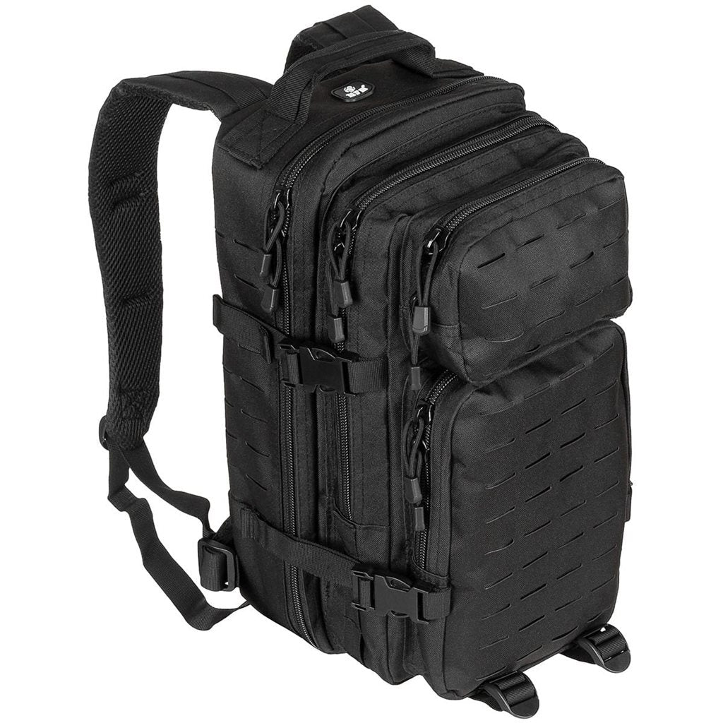 Mochila táctica ASSAULT I LASER vz.95 Les con corte láser para sistema MOLLE, vista frontal