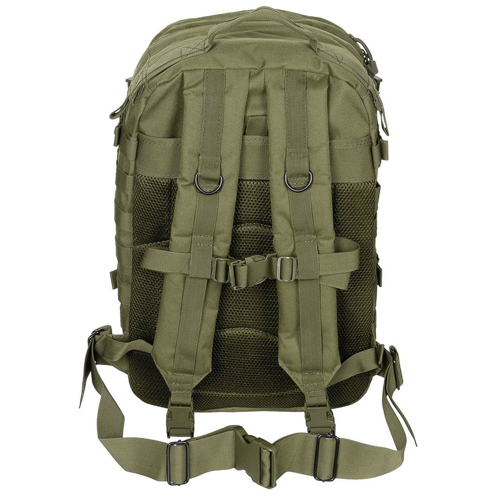 Mochila táctica ASSAULT II negra 40 l (30 x 48 x 27 cm)