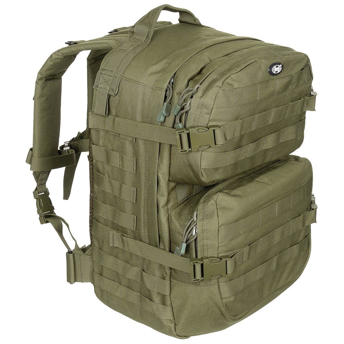 Mochila táctica ASSAULT II negra 40 l (30 x 48 x 27 cm)