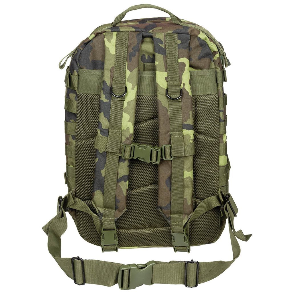 Mochila táctica ASSAULT II negra 40 l (30 x 48 x 27 cm)
