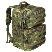 Mochila táctica ASSAULT II negra 40 l (30 x 48 x 27 cm)
