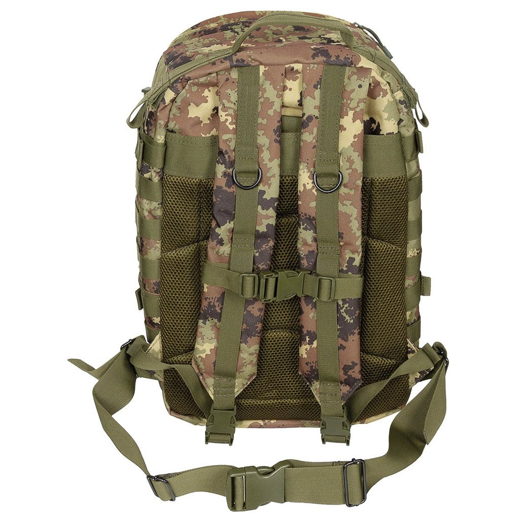 Mochila táctica ASSAULT II negra 40 l (30 x 48 x 27 cm)