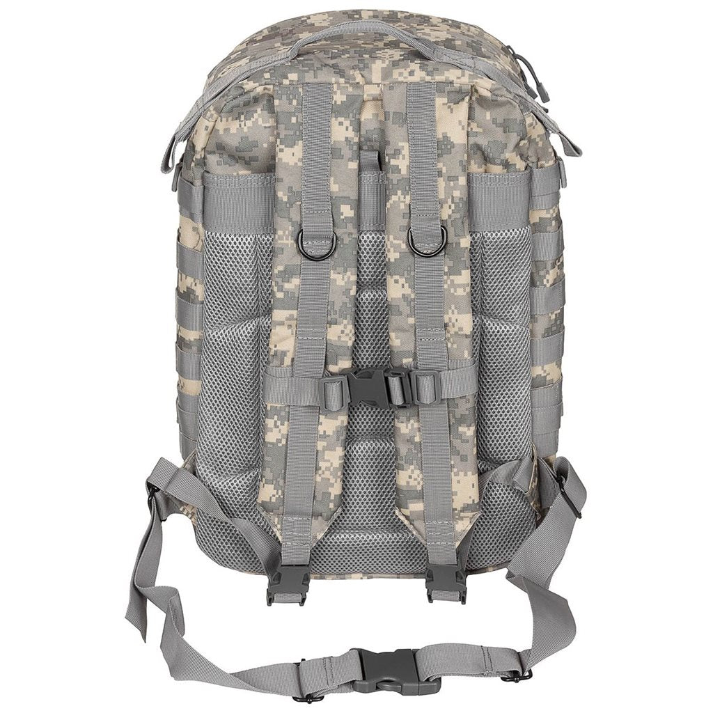 Mochila táctica ASSAULT II negra 40 l (30 x 48 x 27 cm)