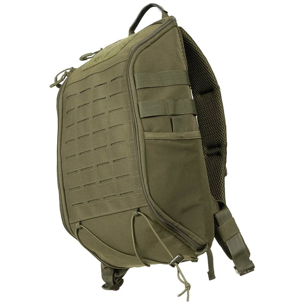 Mochila Modular Laser 13L negra, táctica y compacta