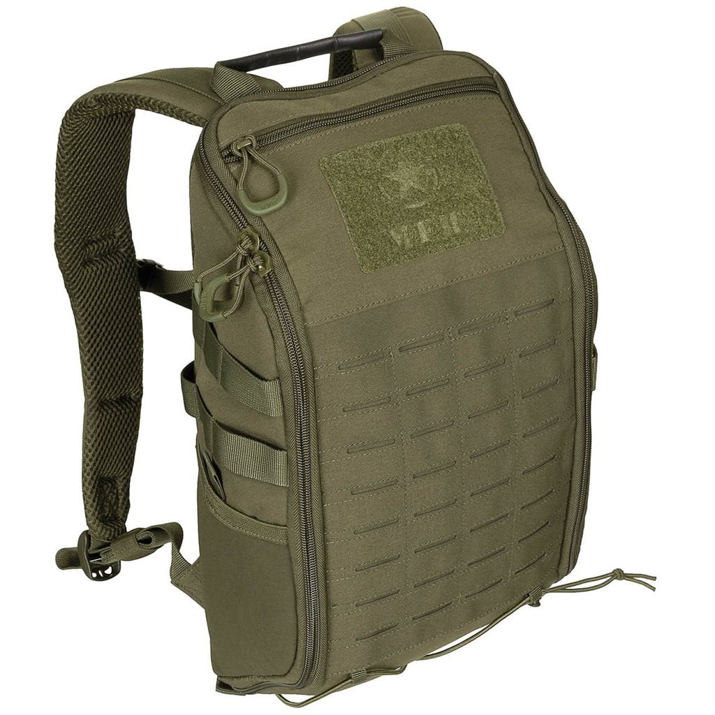 Mochila Modular Laser 13L negra, táctica y compacta