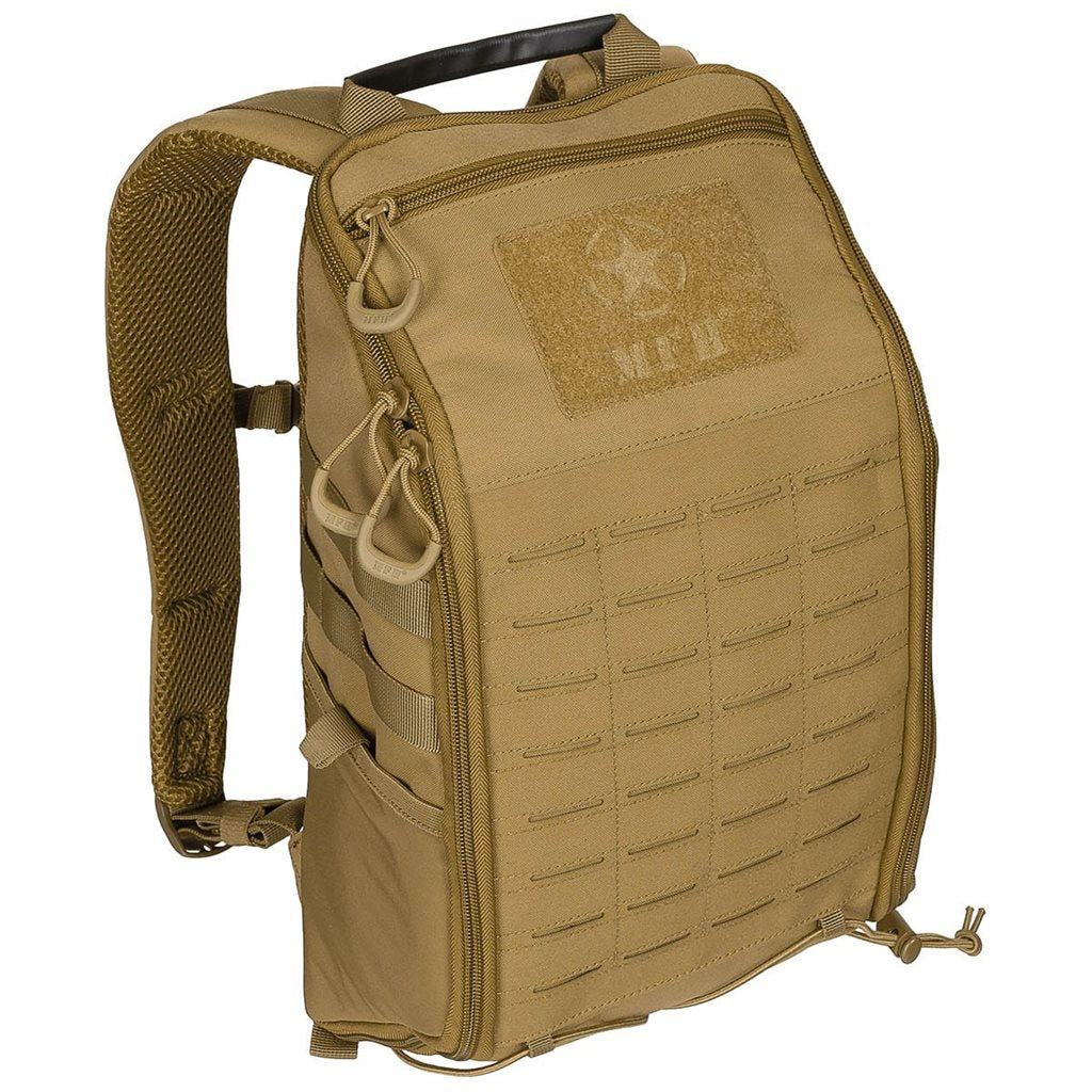 Mochila Modular Laser 13L negra, táctica y compacta